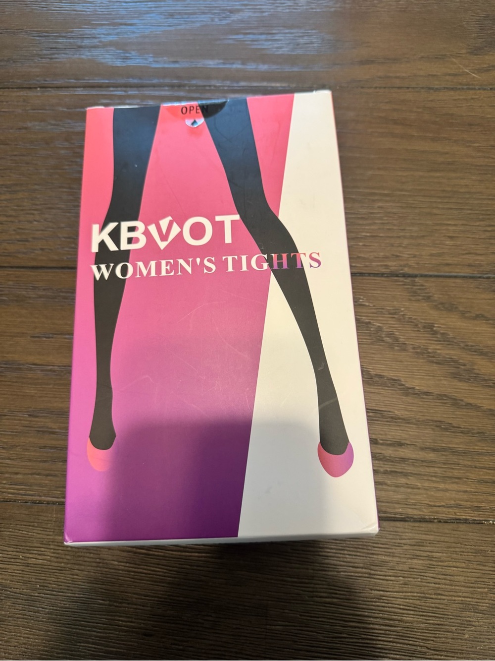 KBVOT Women's Tights - Pink & Black Packaging